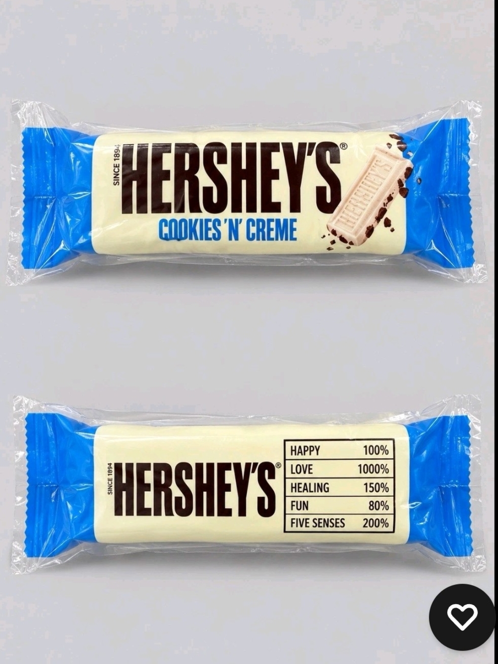NEW! Cookies 'N' Creme Candy Bar Crispy Crunchy